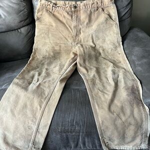 Carhartt Brown Work Pants